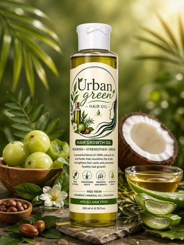 UrbanGreenHairOil™ | 12 Natural Oils Formula